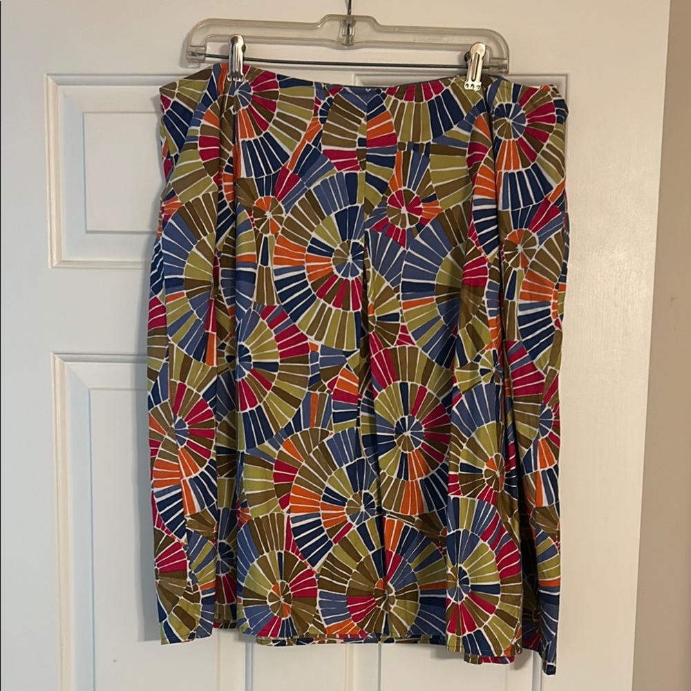 Talbots Colorful Geometric Women's Skirt